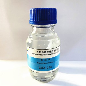 Amine polietrik D230 CAS 9046-10-0 për Agjent Epoksi-Kurues