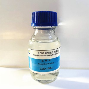 Polieter Amine T403 CAS 39423-51-3 për agjent shërues të materialit të përbërë të tehut me energji të erës